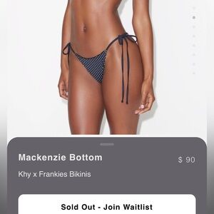 KHY x Frankie’s Mackenzie Bottom